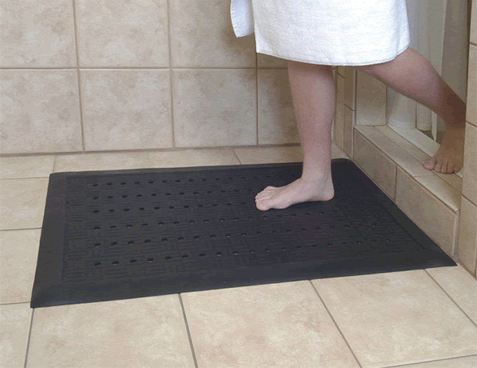 Anti-Fatigue Cushion Station Indoor Floor Mat With Holes Signs