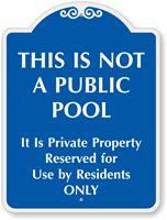 This Is Not A Public Pool SignatureSign