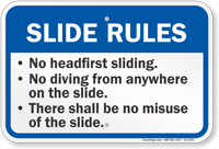 Michigan Slide Rules Sign