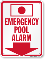 Emergency Pool Alarm (with Arrow)
