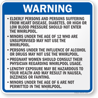 Wisconsin Spa Rules Sign